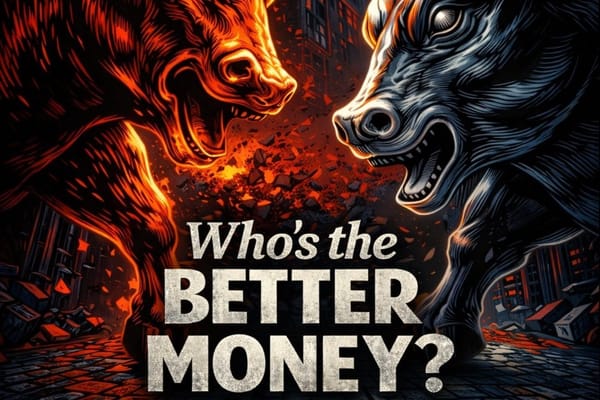 Gold vs. Bitcoin vs. Silver: Why Bitcoin Is the Superior Long, Term Store of Value and Money